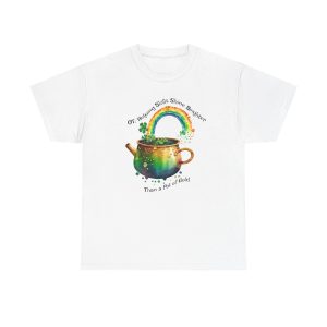 Pot of Gold Lucky Shirt | St. Patricks Day Unisex Tee for Festive Fun