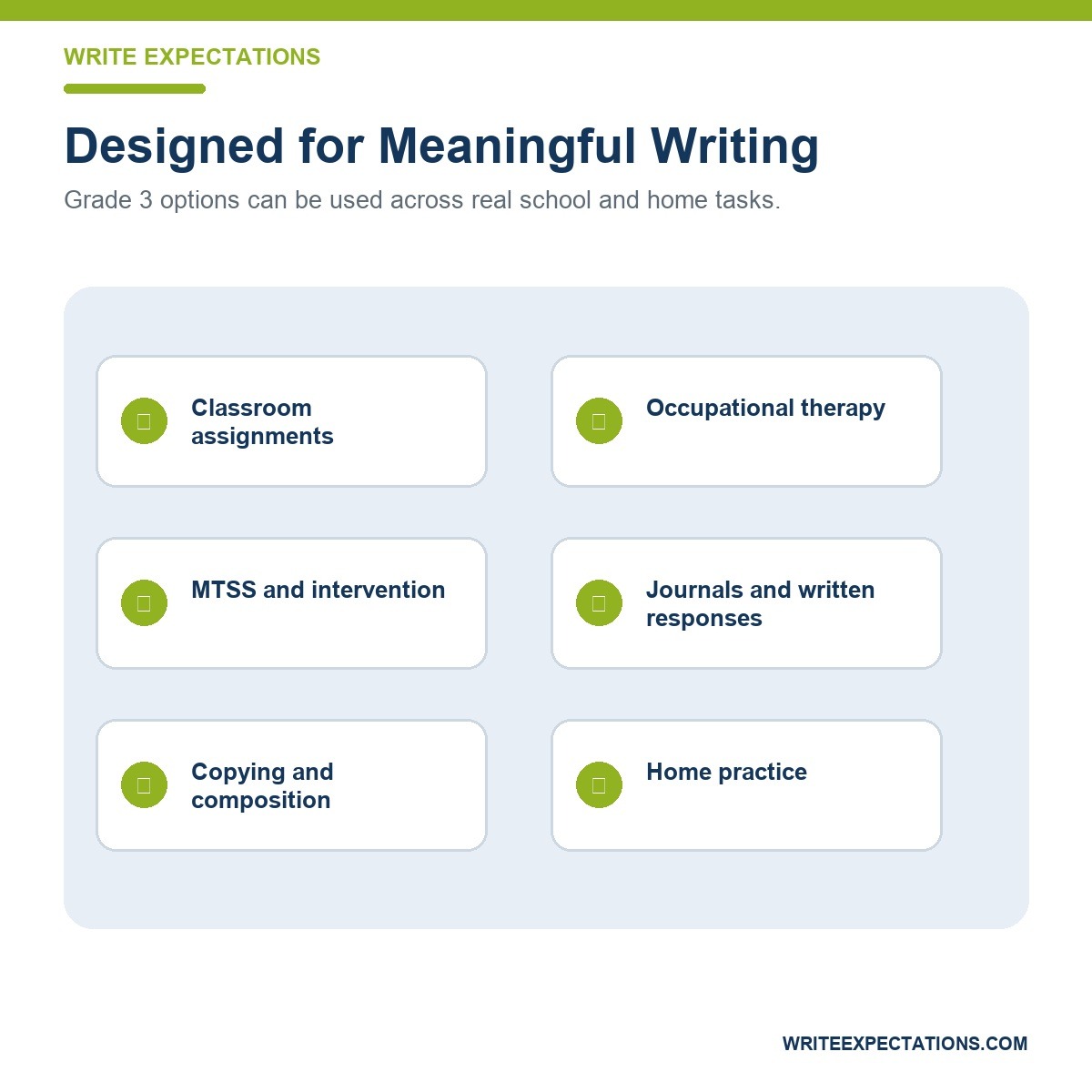Grade 3 Spacing & Modified Handwriting Paper | Write Expectations - Image 5